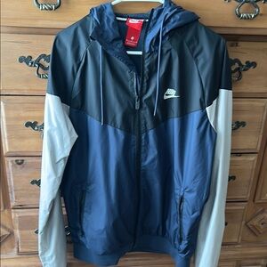 Nike Men's Black and Blue Jacket